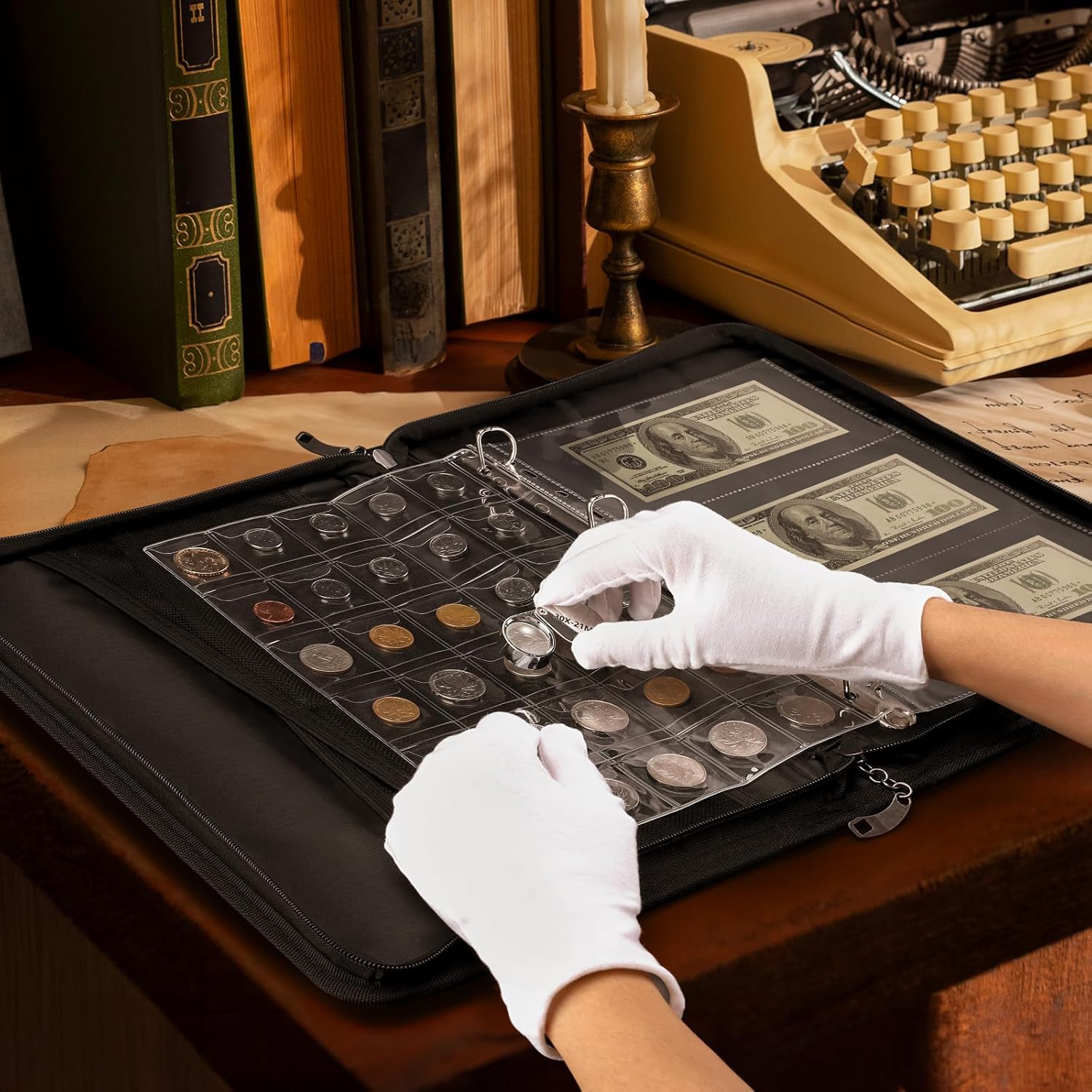 ロック付きコインコレクションブック コレクター用耐火ホルダー 300ポケットコインコレクション用品 & 72スリーブの通貨ス 楽天市場】コインホルダー  コレクション 収納 ケース 海外 小銭 硬貨 古銭 メダル 切手 収集 250枚 収納可能 貨幣 お金 記念硬貨 保存用 お金 ...