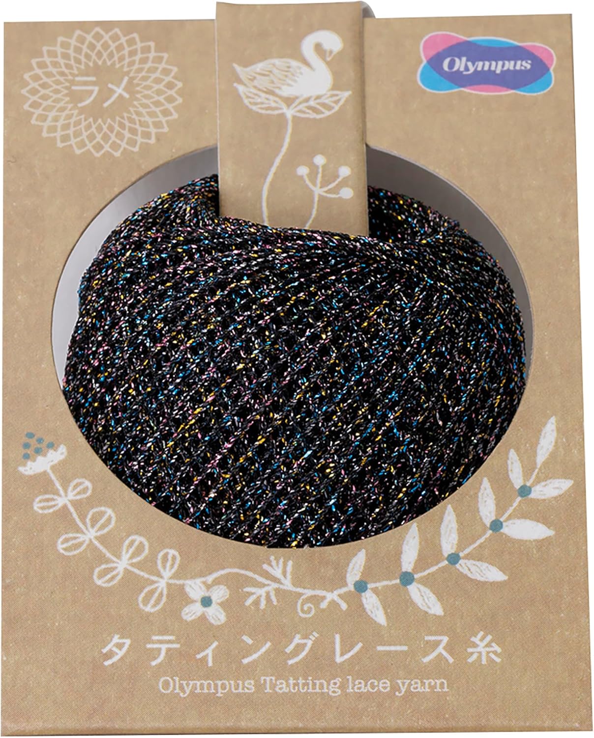 Olympus T420 Col. T420 Lace Thread Tatting Lace Yarn, 1 Ball, Approx. 145.4 ft (40 m)