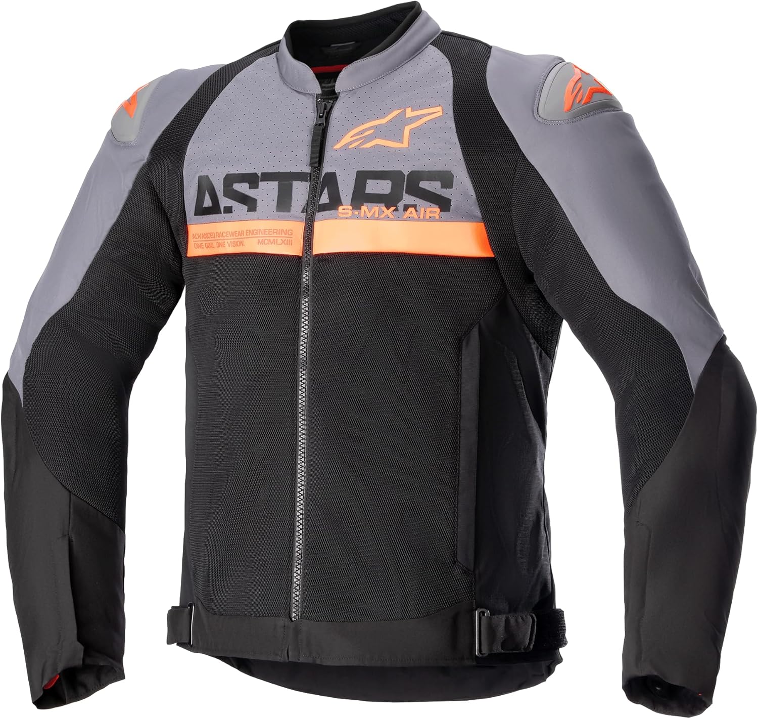 Alpinestars SMX Air Jacket Men's, Motorcycle Riding Apparel, Tech-Air Ready, Ventilated Mesh