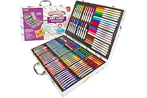 Crayola Art Case for Kids: Unleash Imagination with 150 Pcs of Colorful Creations