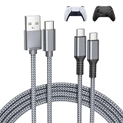 Basesailor Charger Cord for PS5 PS5 Pro Controller Xbox Series X S USB A to Type C Charging