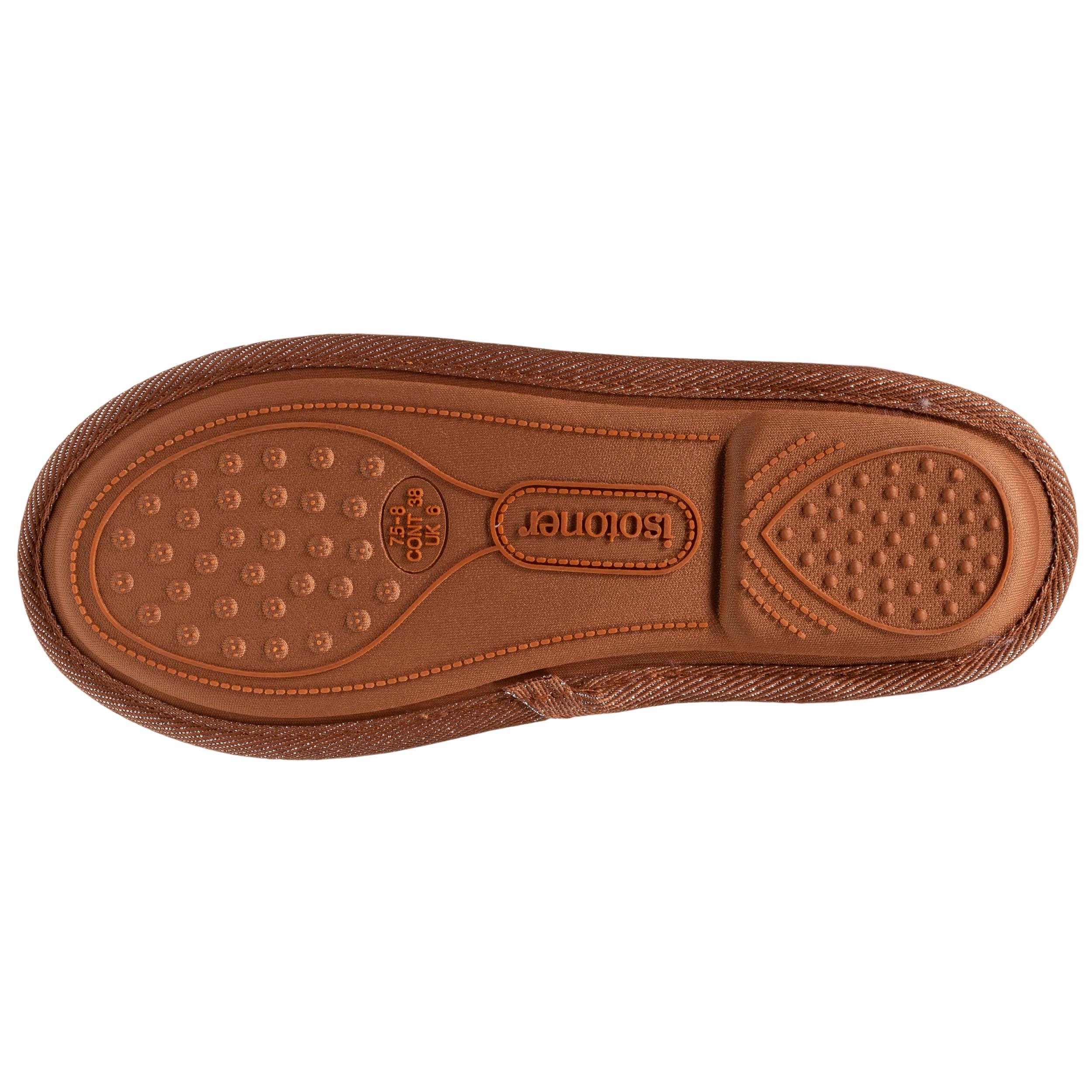 Isotoner Chaussons Bottillons femme confort chaud fausse fourrure