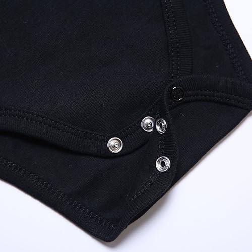 Miniatura 4 de DEFAHN Divertidos mamelucos de bebé gemelos para niños y niñas, paquete de 2 mamelucos a juego para bebés recién nacidos