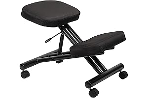 Boss Office Products Ergonomic Kneeling Stool for Posture and Back Pain Relief