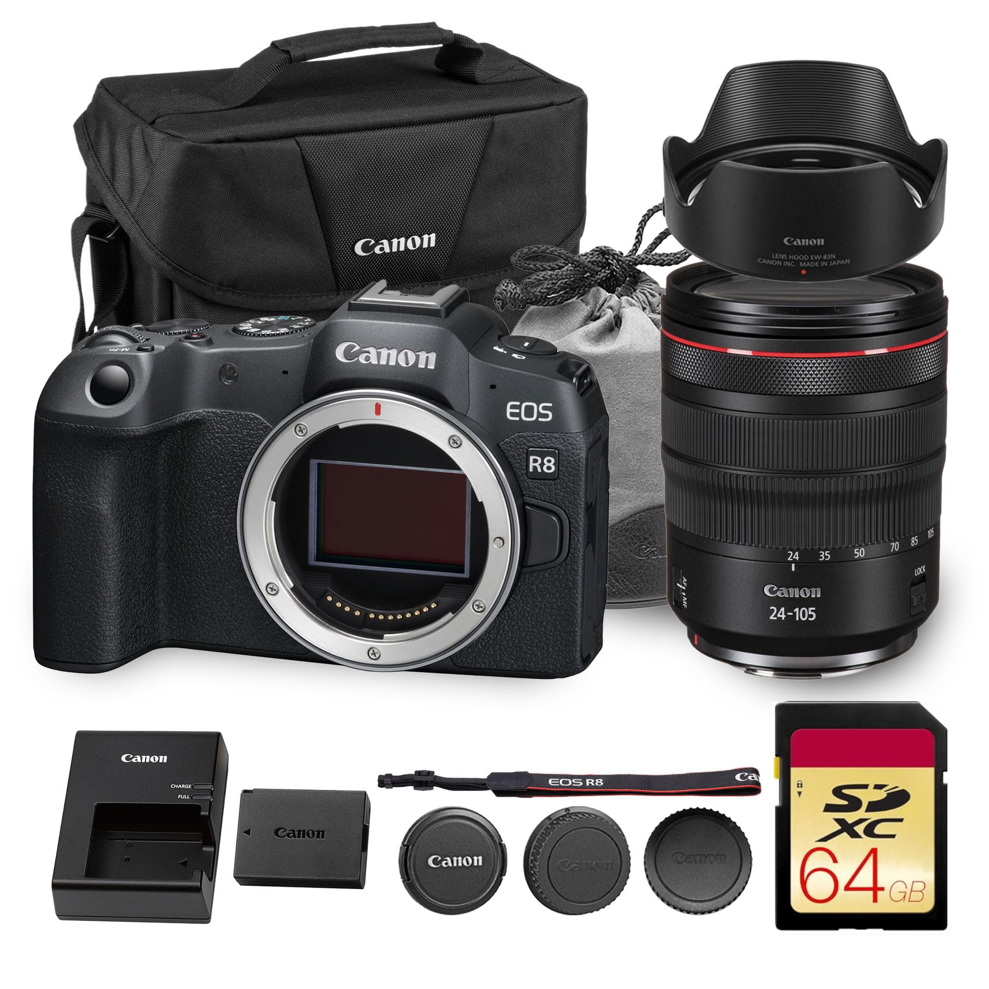 Amazon.com : Canon EOS R8 Mirrorless Camera | 24.2MP Full Frame