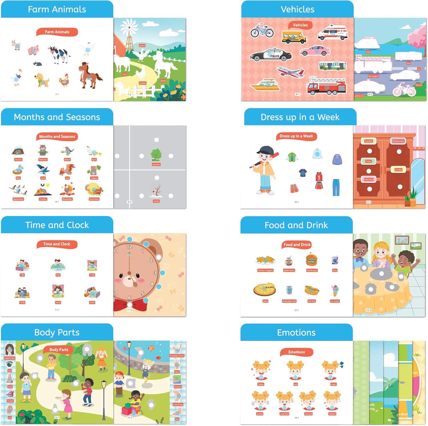 Preassembled Montessori Busy Book for Toddlers Ages 3-5 | Preschool Learning Activities Binder with Autism Sensory Toys | Homeschool & Travel Toys | Gifts for 3 4 5 6 Year Old Boys & Girls - Image 3