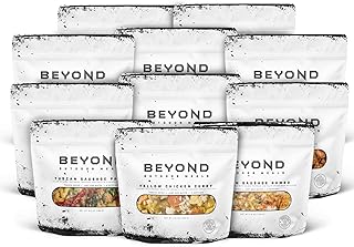11-Pack – Real Meat, Real Ingredients, Freeze-Dried for Camping, Off-Grid Living, and Emergencies – 11 Meals, 22 Servings, 710 Calories Per Pouch