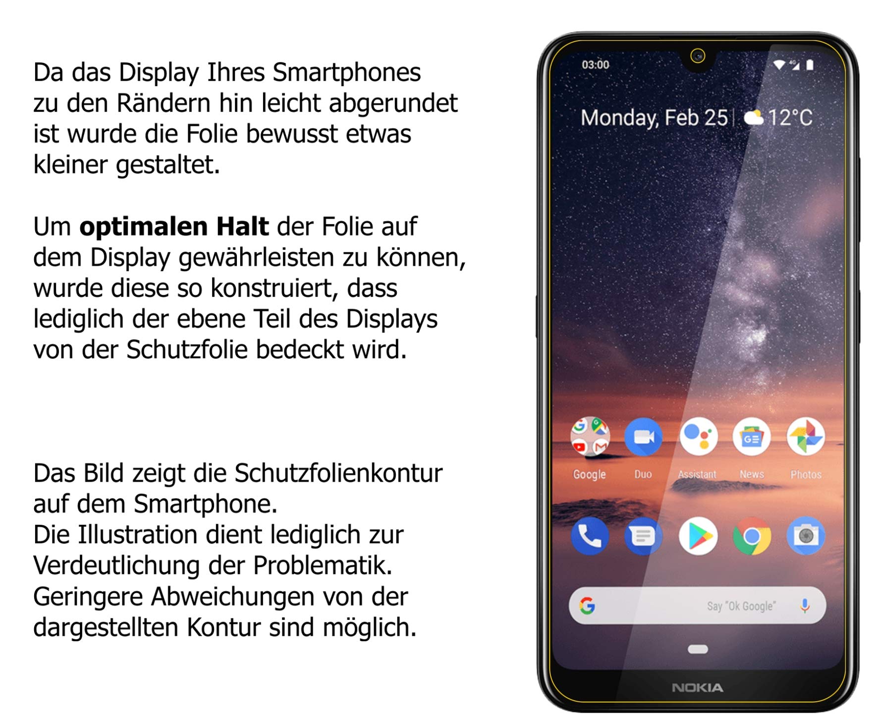 3+3x Pellicola per Oukitel K3 Protettiva Protezione Schermo Antiriflesso dipos