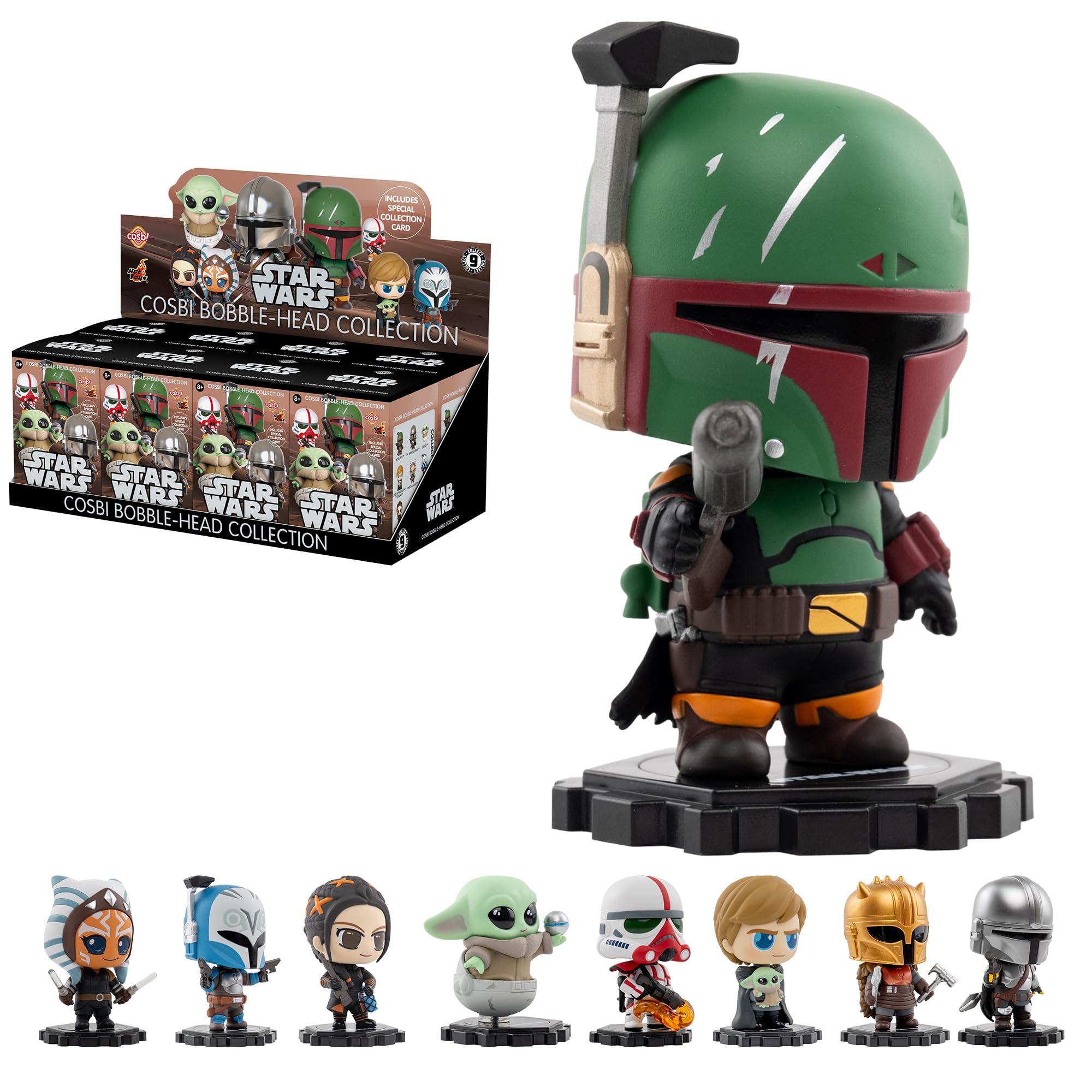 YuMe Star Wars Cosbi Figurines Series 1 (Case of 8)