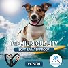 Collar antipulgas y garrapatas para perros 4 paquete, 32 meses de prevención, impermeable, ajustable para perros pequeños, medianos y grandes (Negro) Certificado ClimeCo 5
