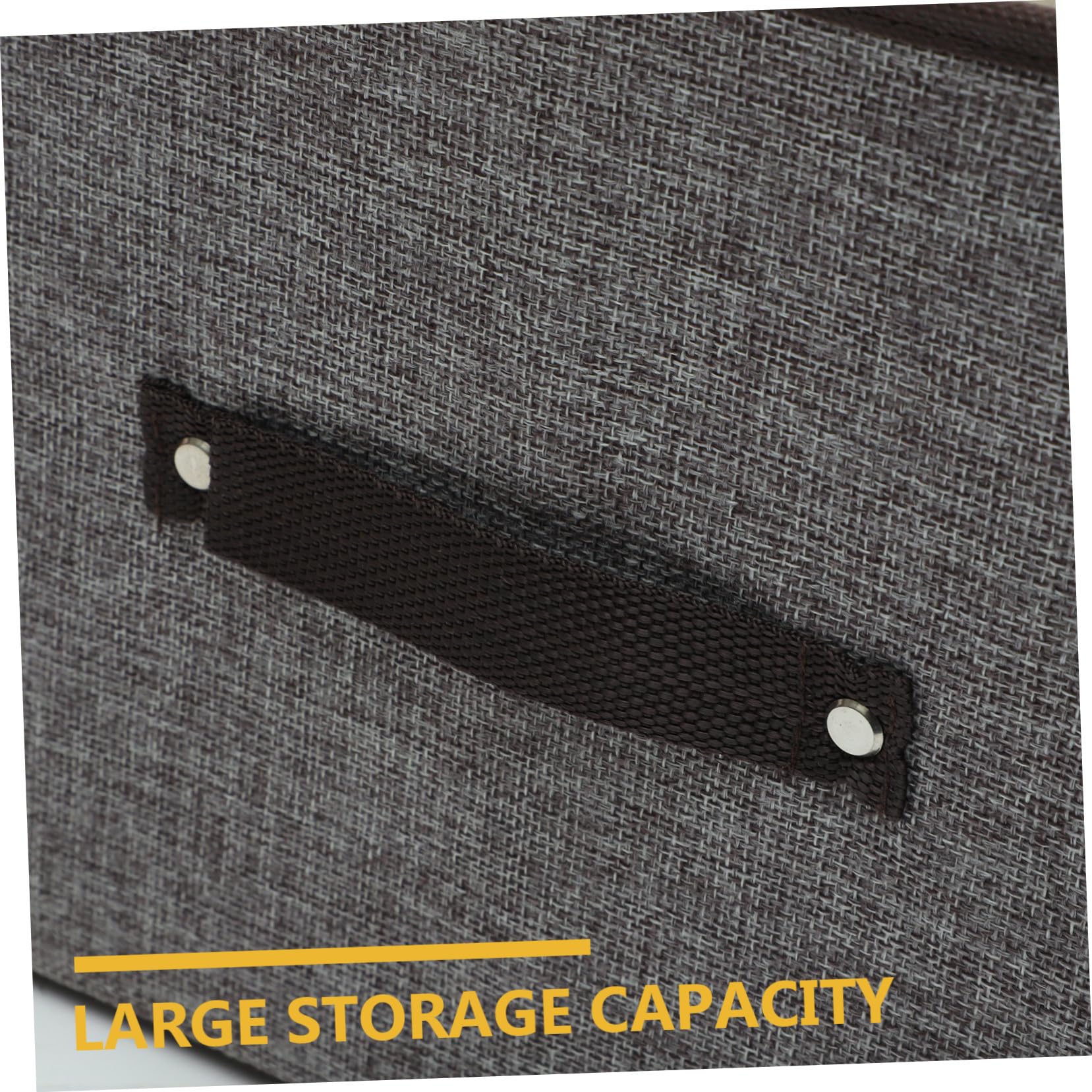 UKCOCO Caja de Almacenamiento Plegable Tapa Gris
