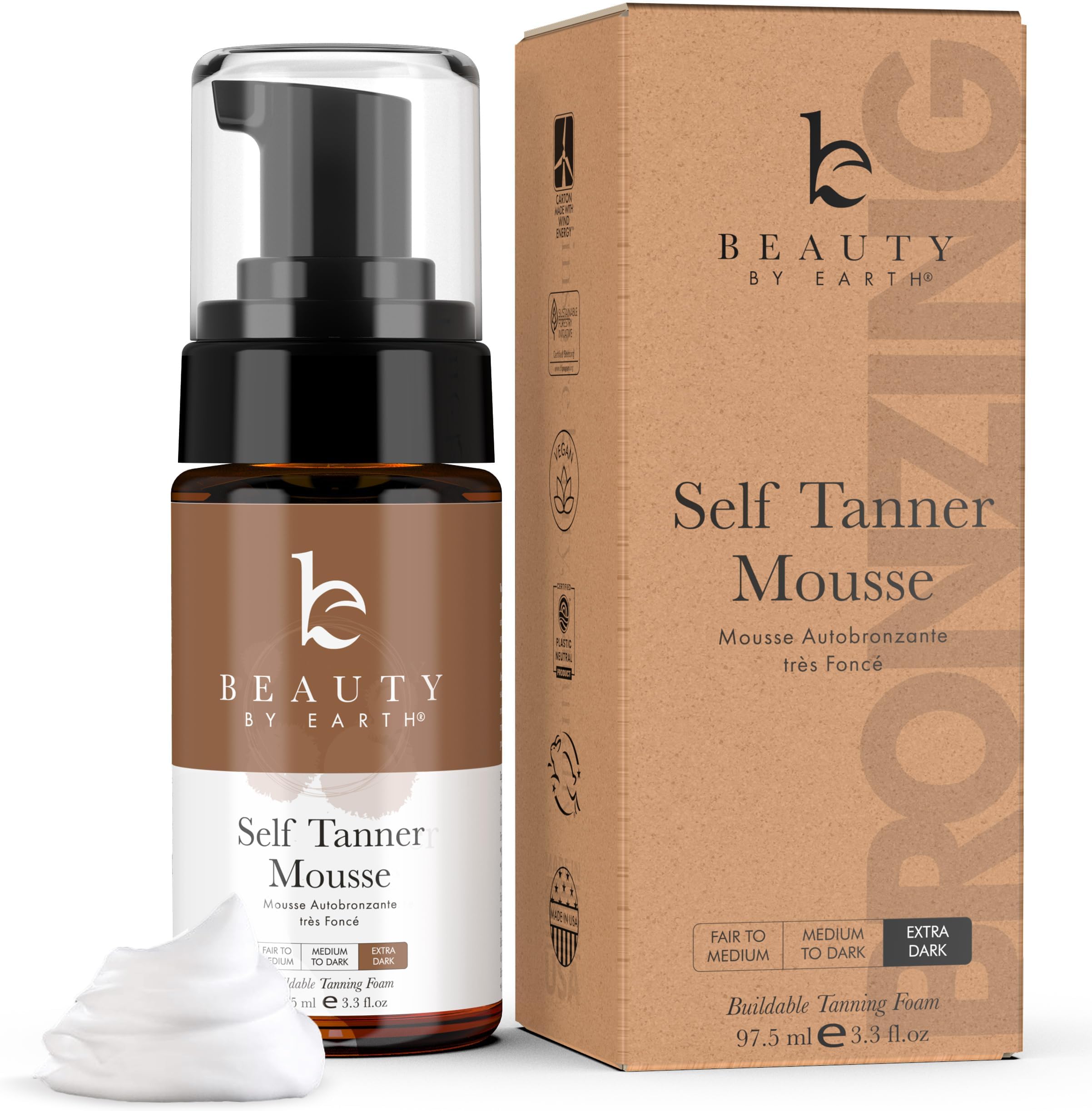 Self Tanner Tanning Mousse Ultra Dark Self Tanner Mousse