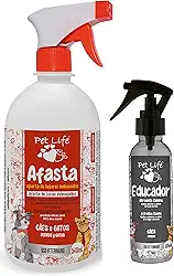 Kit Educador Pet Life Cães e Gatos (Afasta 540mL + Educador 120mL)