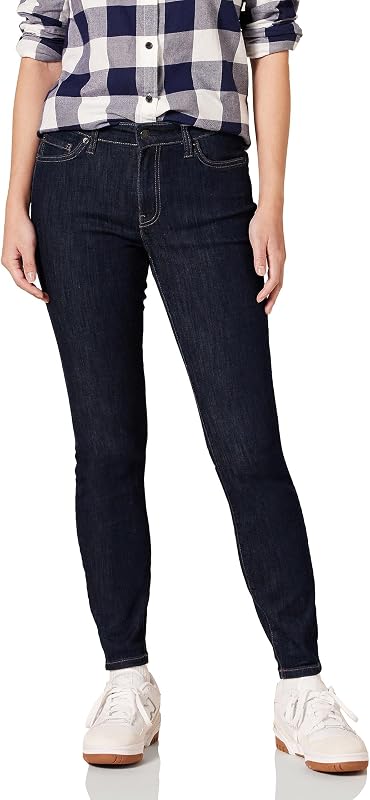 Amazon Essentials Women's Mid-Rise Stretchy Skinny Jeans