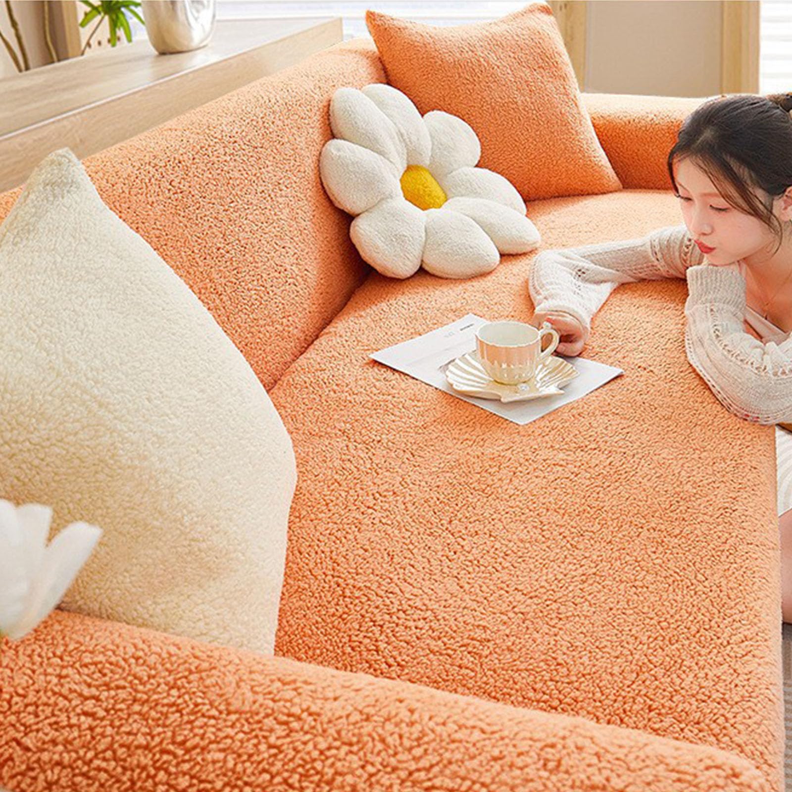 Housses de canapé extensibles 1 2 3 4 places Cloud-Soft 3 places 190-230cm