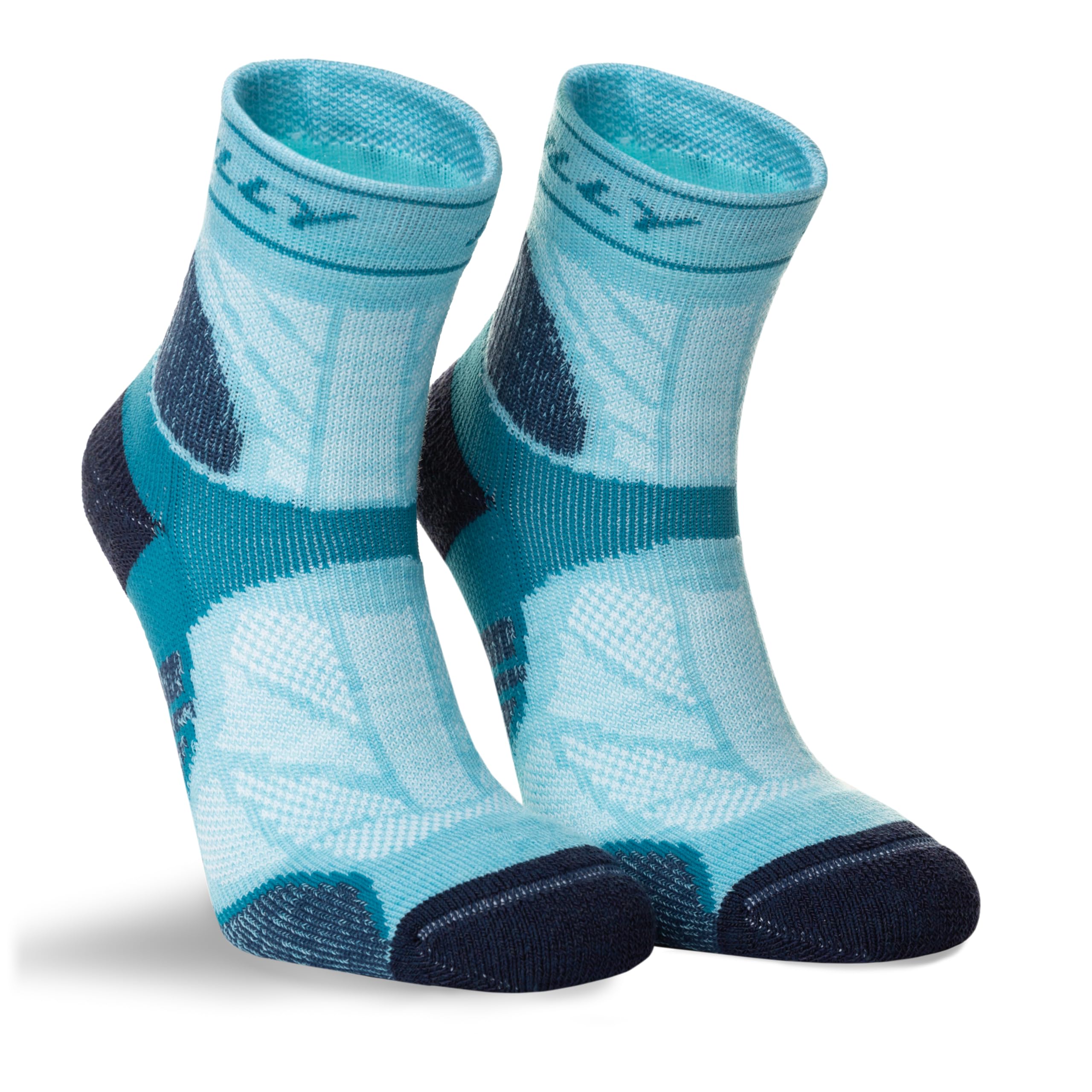 Calcetines trail running amortiguación máxima contra ampollas en carreras largas 4