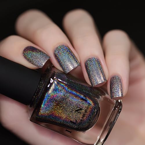 Miniatura 679 de ILNP Madison Ave Esmalte de uñas holográfico metálico rosa antiguo