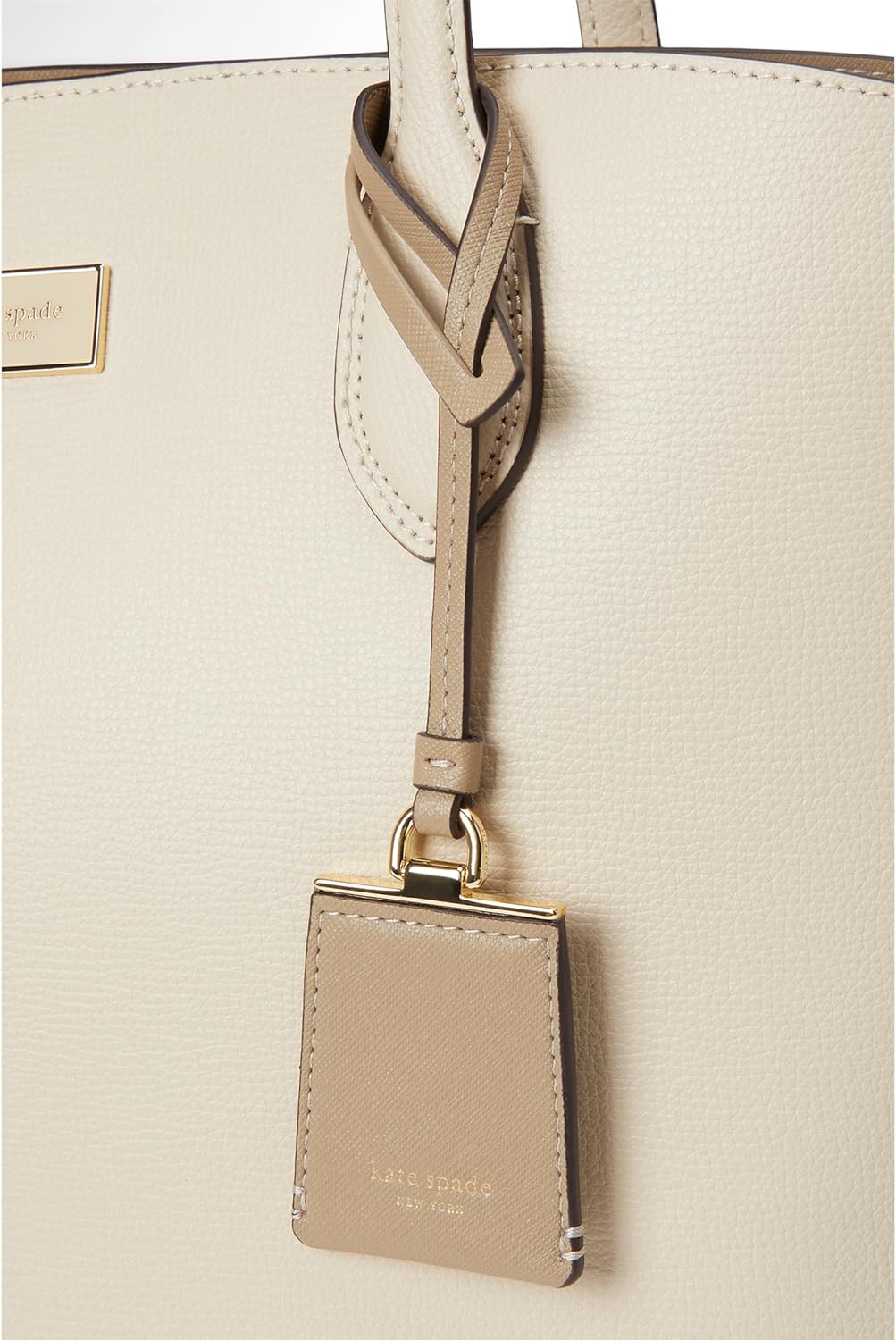 kate spade new york Suite Crossgrain Leather Large Open Tote Bag - Image 5