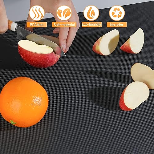 Miniatura 2 de Forro para estantes de cocina, revestimientos de cajones, revestimientos no adhesivos para refrigerador, tapetes impermeables para armarios de