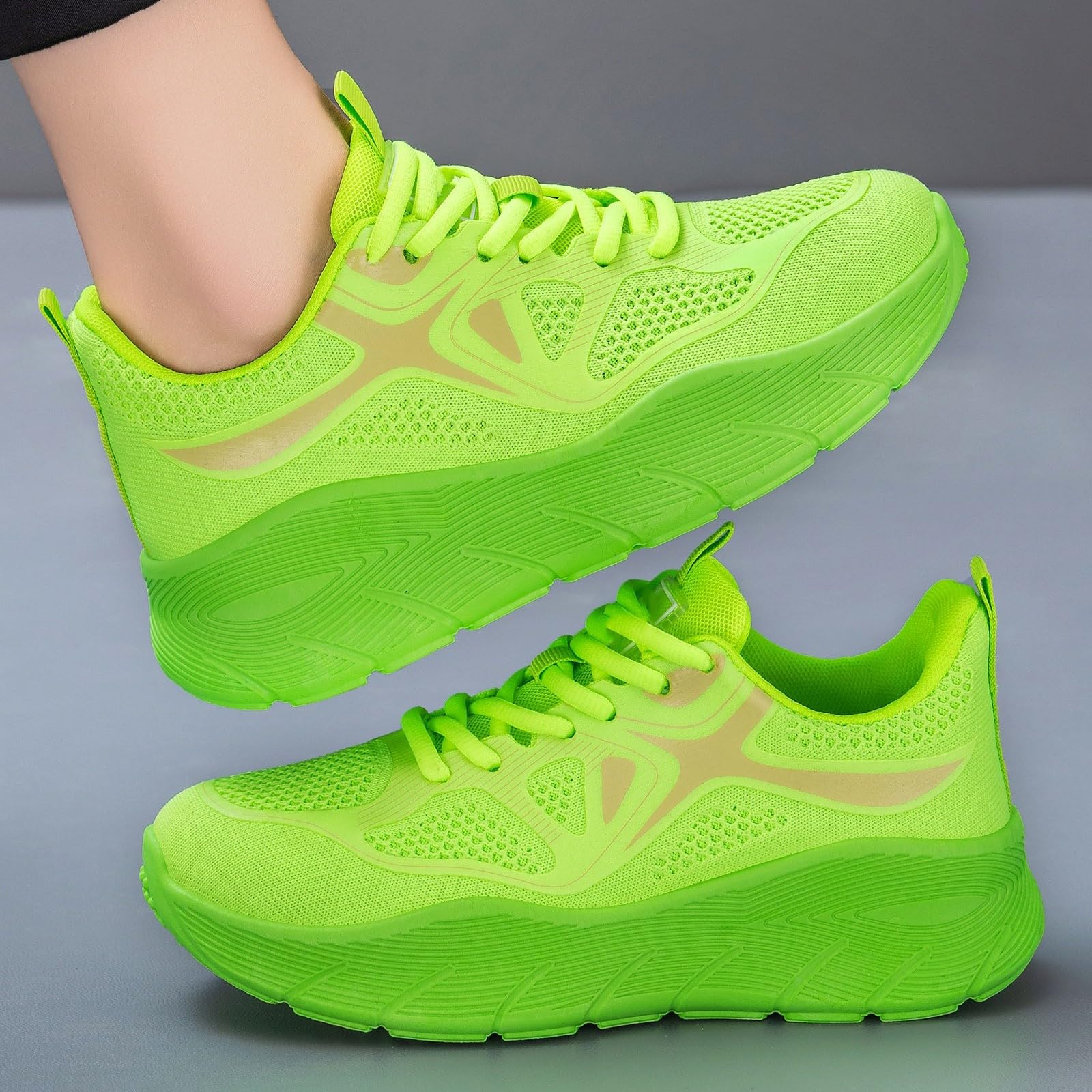 Scarpe Donna Ginnastica Leggere Scarpe Comode per Camminare Eleganti | Tennis Camminata in Pelle Sintetica per Passeggiata Invernale Sneakers Ragazza Concezione Ergonomica Fibra Ecologica