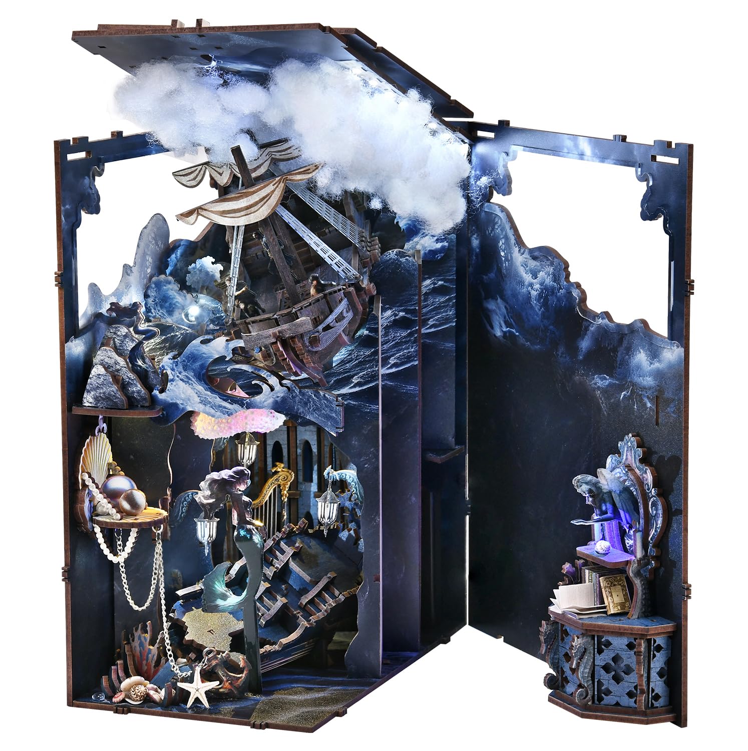 Amazon.com: Song of The Sirens Book Nook Kit, DIY Miniature