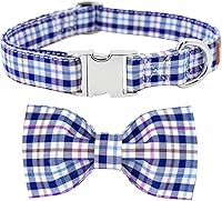 Vista 14 de Tunkoo - Collar de perro rosa con moño lindo tipo pastel - Collar para mascotas duradero, ajustable y elegante. Disponible en talla pequeña