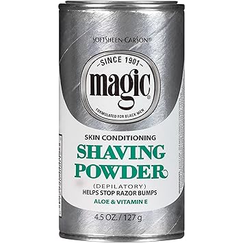 Magic Softsheen-Carson Skin Conditioning Platinum Shaving Powder - 4.5 Oz