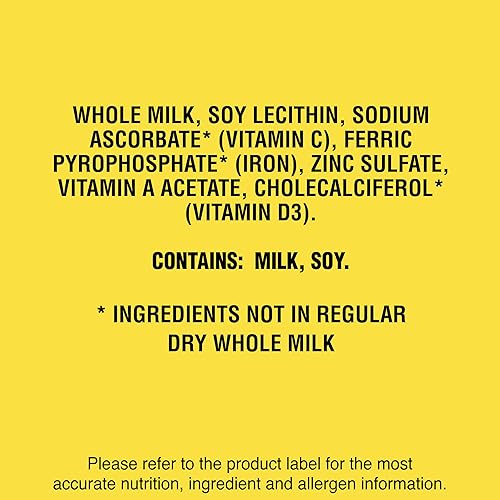 Miniatura 2 de Nido Fortificada - Mezcla de bebidas en polvo leche entera seca en polvo con vitaminas y minerales 282 onzas 176 libras