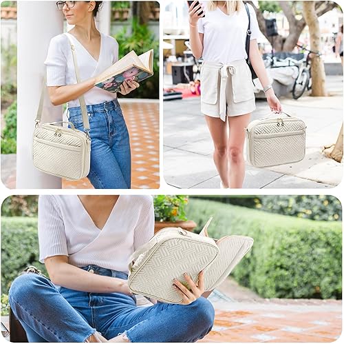 Miniatura 6 de Elegante funda para la Biblia de IMAGINING para mujer, funda para Biblia con asas y bolsas, gran regalo y protector de libros