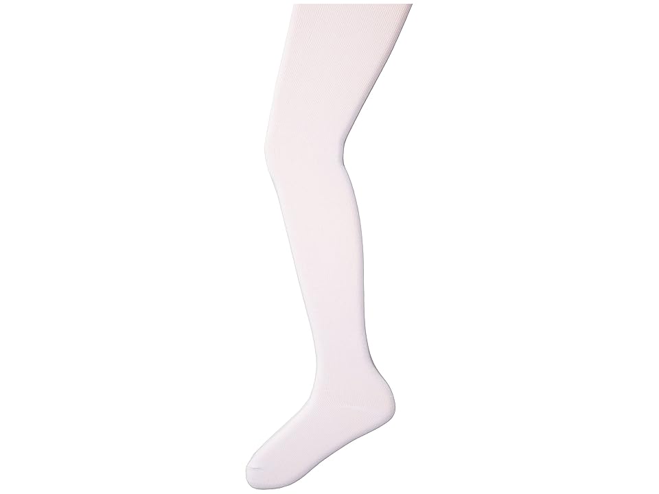 

Janie and Jack Basic Tights (Infant/Toddler/Little Kids) (White) Hose