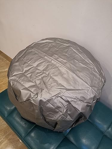 Miniatura 9 de Bañera plegable grande de 24 litros, cubo plegable, portátil, para viaje, para spa, lavabo para camping, color azul oscuro