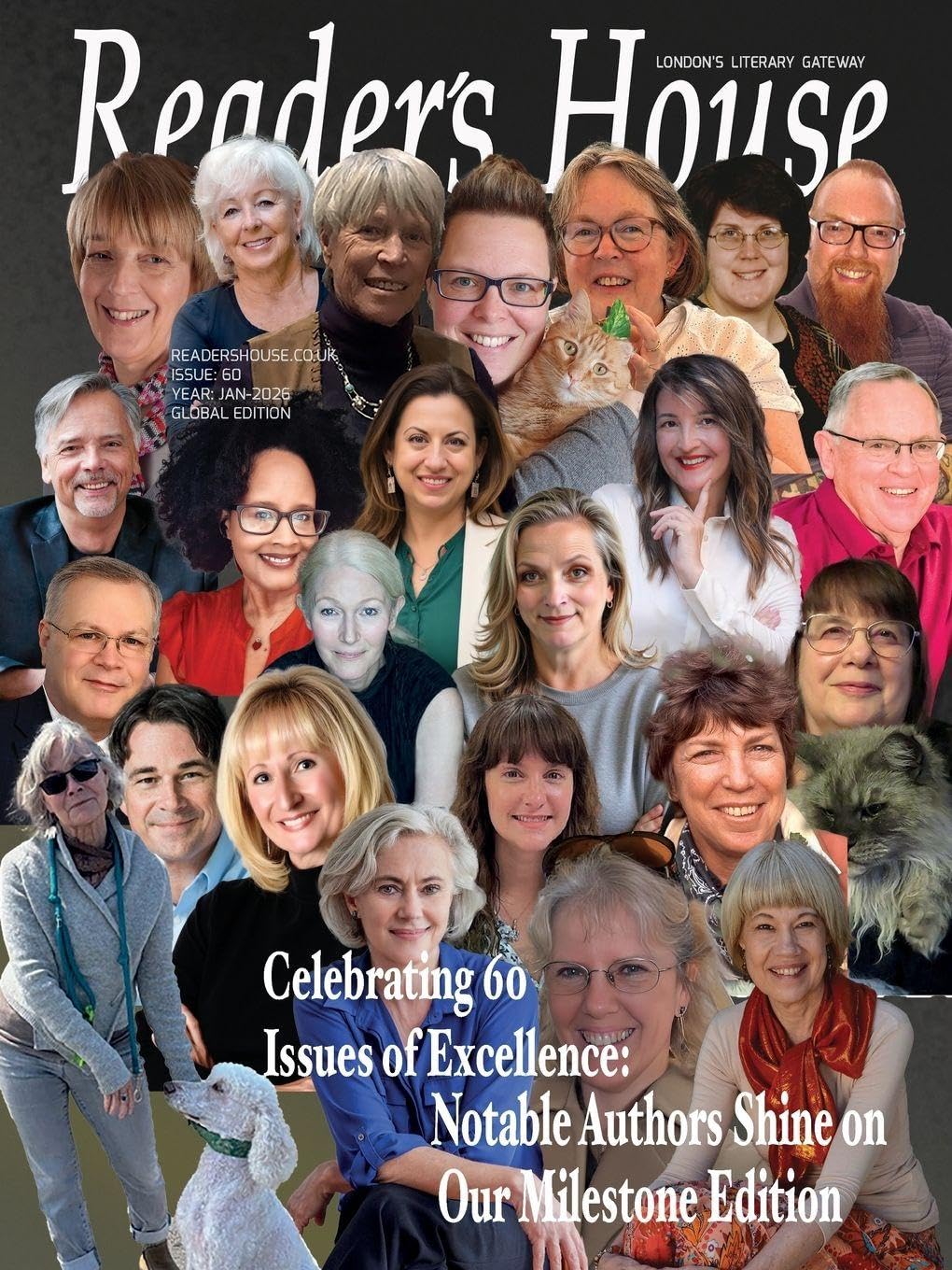 Reader's House Magazine 60th Issue: Interviews with notable authors: Judith Lennox, Patricia Sands, Rose Miller, Sara Arnold, Nikki Broadwell, Barbara ... Chris Patchell, Ana Atanaskovic, Pete: 60