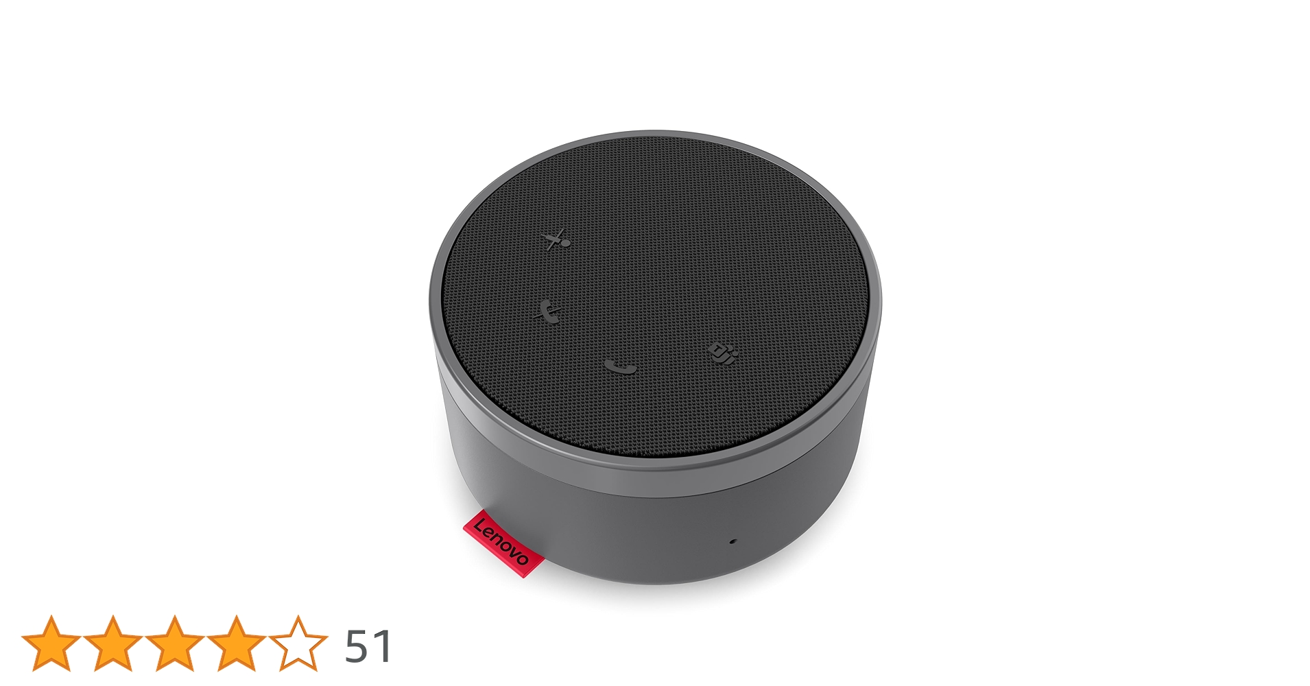 Amazon.co.jp: Lenovo Go 有線スピーカーフォン - 全方向マイク