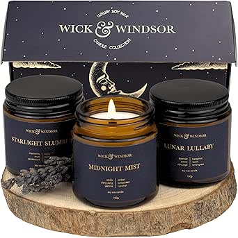 AOOVOO Scented Candles For Men - Vanilla & Cream Candles - View #14