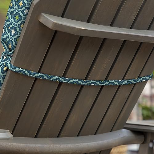 Miniatura 8 de Arden Selections Cojín Adirondack para exteriores, 20 x 17, repelente al agua, resistente a la decoloración, para sillas Adirondack o mecedoras 17 x