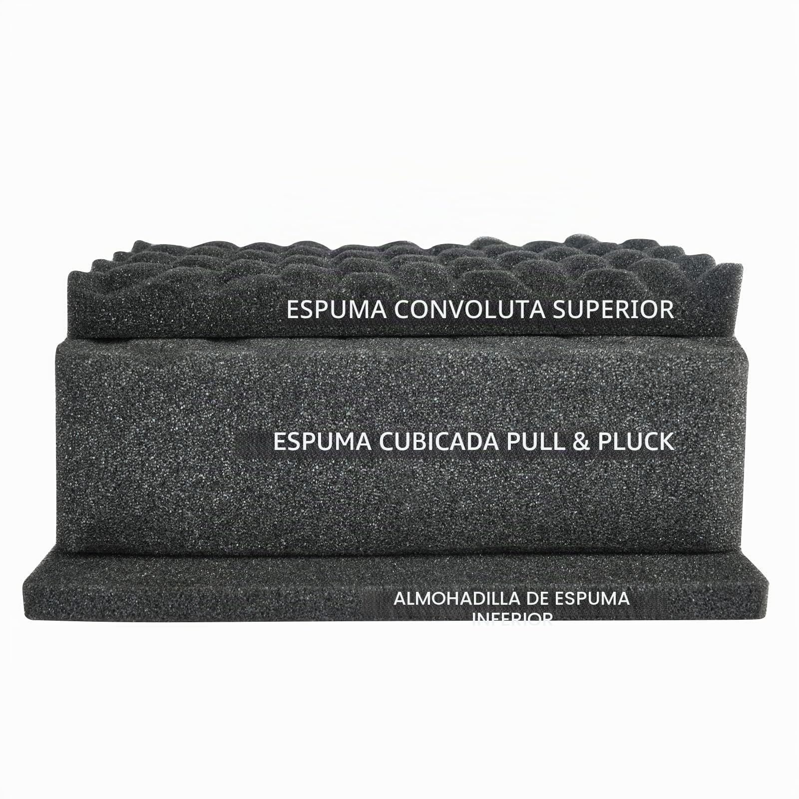 MEIJIA Maletín técnico de Polipropileno para cámaras, Objetivos, Flashes y Drones, IP67 estanco e Impermeable al Polvo,con Espuma incluida,Negro,18.5"x14.06"x6.93"