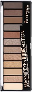 Rimmel London Magnif'Eyes 12 Pan Eyeshadow Palette - 001 Nude