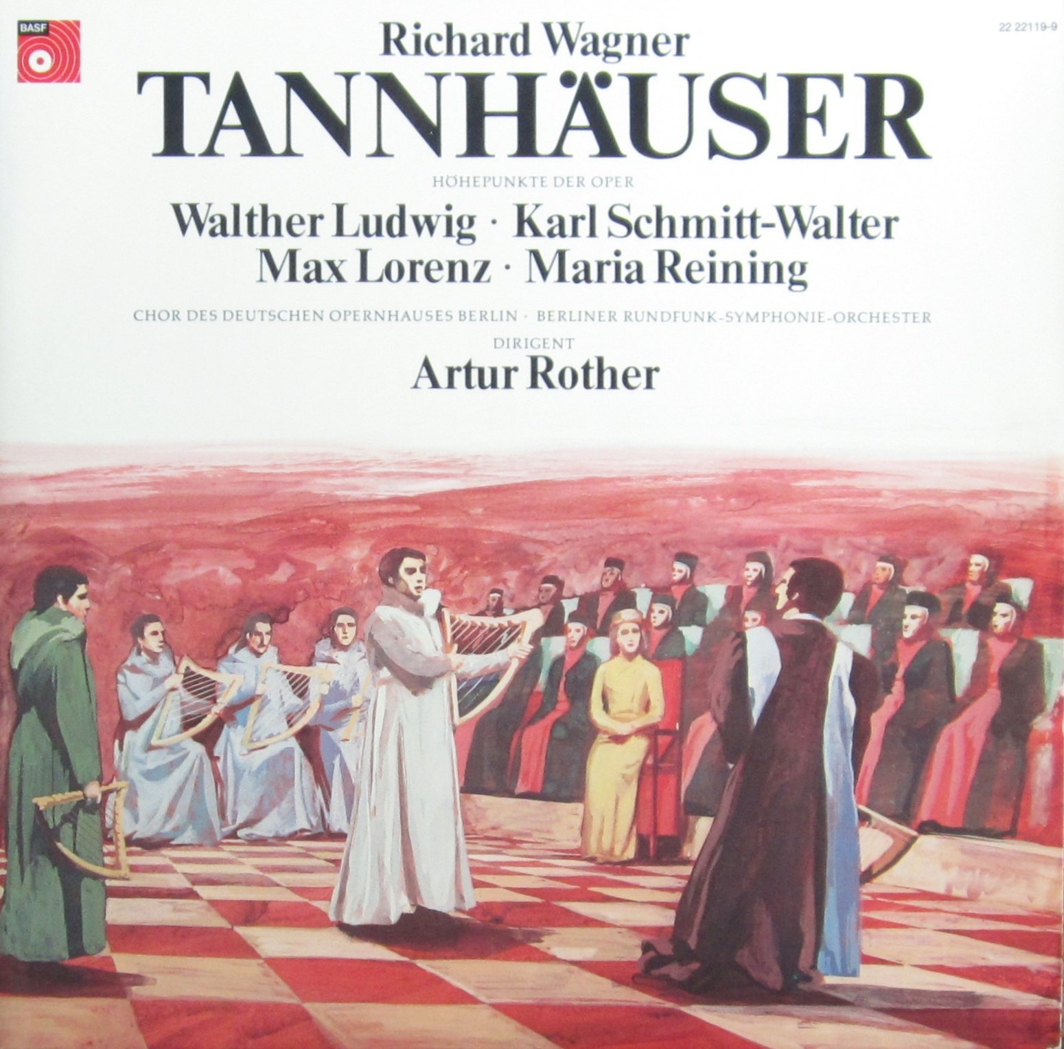 Wagner: TANNHÄUSER (Höhepunkte der Oper) Doppel [Schallplatte]