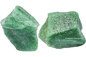 Green Aventurine Raw Crystals and Healing Stones