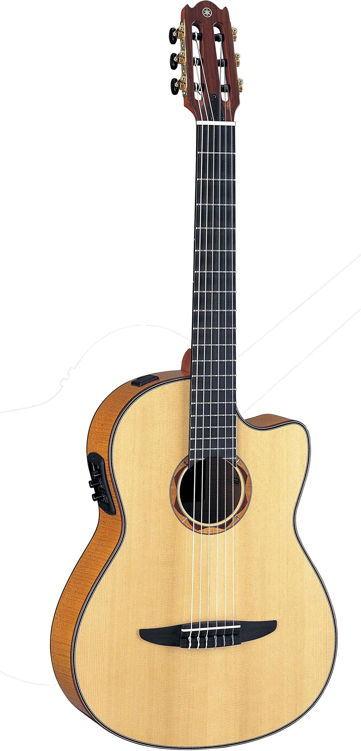 Yamaha NCX2000FM Acoustic-Electric Classical Guitar, Solid Flamed Maple