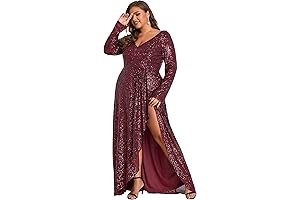 Enchanting Plus Size Formal Dress: Embellished Sophistication for Special Occasions