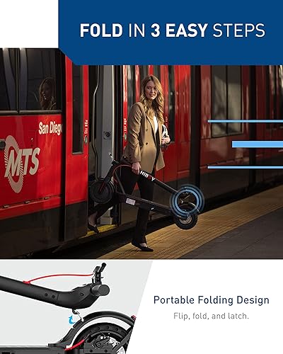 Miniatura 6 de Hiboy KS4 Pro Electric Scooter, 500W Motor (750W Peak), 10" Honeycomb Tires, Up to 25 Miles Range, 19 MPH Foldable Electric Scooter for Adults with