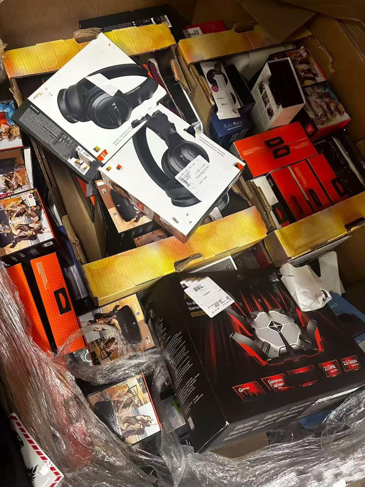 5-30 STK. Palettenware Haushaltswaren MultimediaWarehouse Deal Elektronik Geschenkbox TRJ2