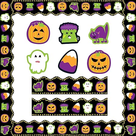 Amazon.com : Carson Dellosa 36 Piece Mini Halloween Bulletin Board ...