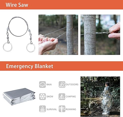 Miniatura 9 de Perkin Kit de supervivencia Kit de primeros auxilios de supervivencia