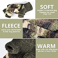 Vista 6 de Pijamas de perro Pjs Suéter de forro polar para perros Suéter lindo para cachorros para perros pequeños Ropa para Chihuahua Ropa para Yorkie Niña