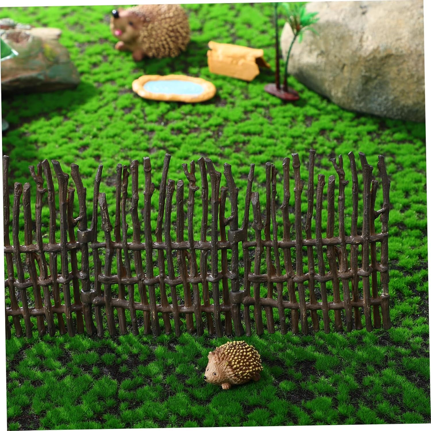 Privacy Fence Panels for Boys and Girls 40 Fence Set Horse Stable Toy Playpen Accessories