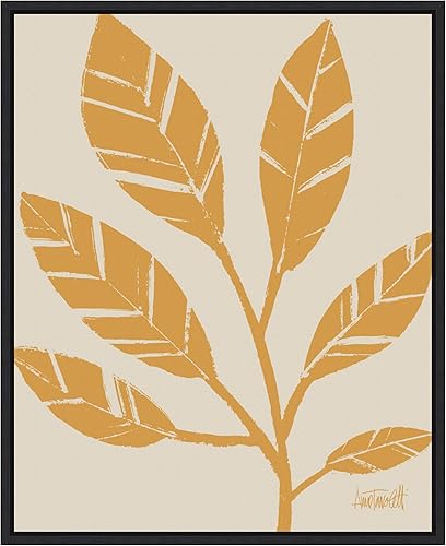 Miniatura 13 de Amanti Art Lienzo enmarcado para pared, 28 x 23 pulgadas, bocetos botánicos retro III Crop por Anne Tavoletti, lienzo enmarcado para pared, obras de