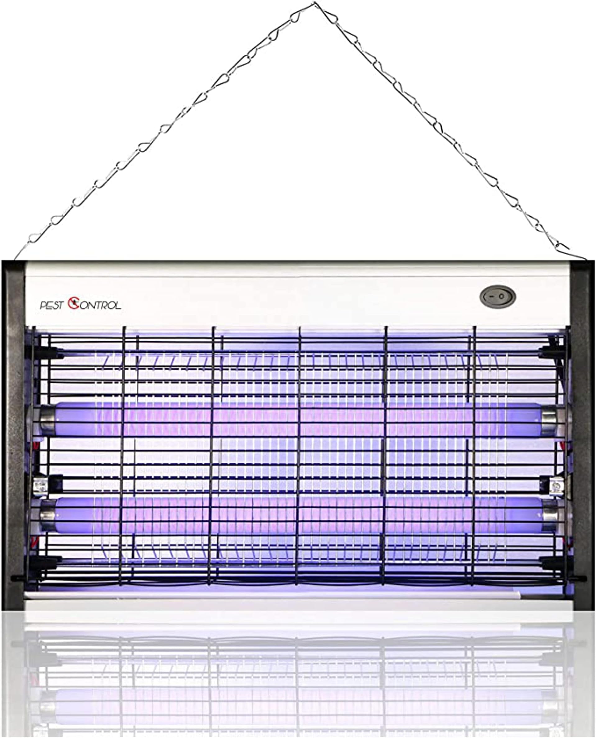 Pest Control30W, Electric Bug Zapper, Insect Killer, Mosquito, Bug, Moth, Fly or Any Pest Killer Zapper, 220V UK Plug, Powerful 2800V Grid, Energy Saving, Ultraviolet Light Bulb, Indoor Use