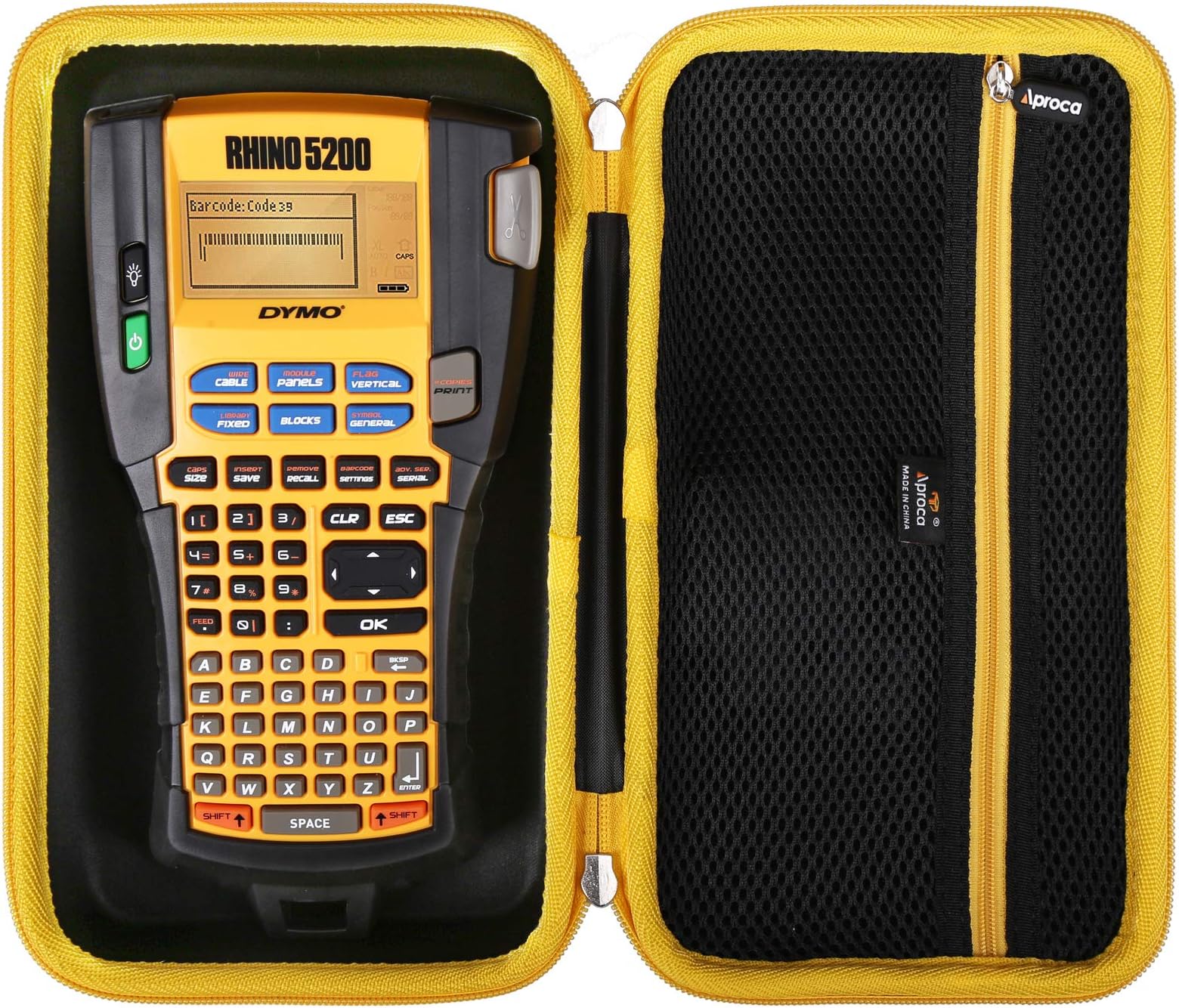 DYMO Industrial Label Maker Rhino 5200 Label Maker, Time